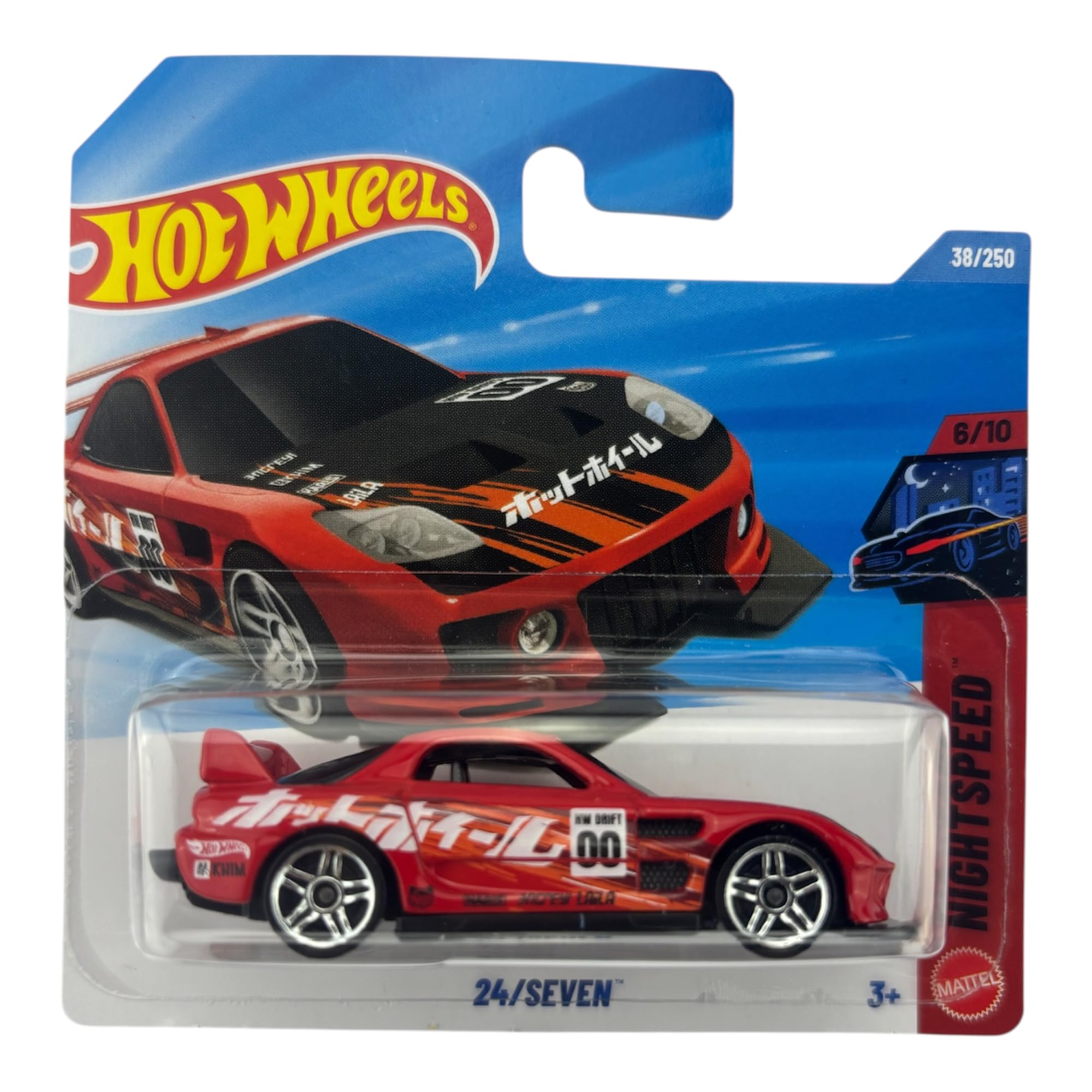 24本セット　7/77×5 9/77×14 6/02×5 Amazon.com: Hot Wheels - 24/Seven - Nightspeed 6/10 - JJJ09